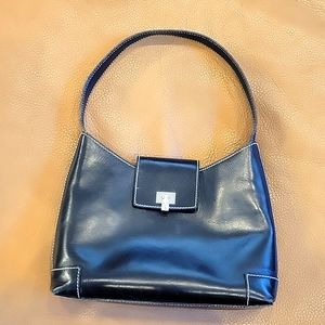 Lambertson Truex Handbag black leather